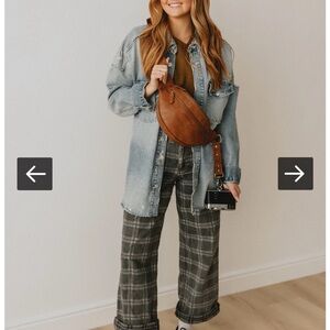 Kindly Brown Leather Crossbody Camera Bag